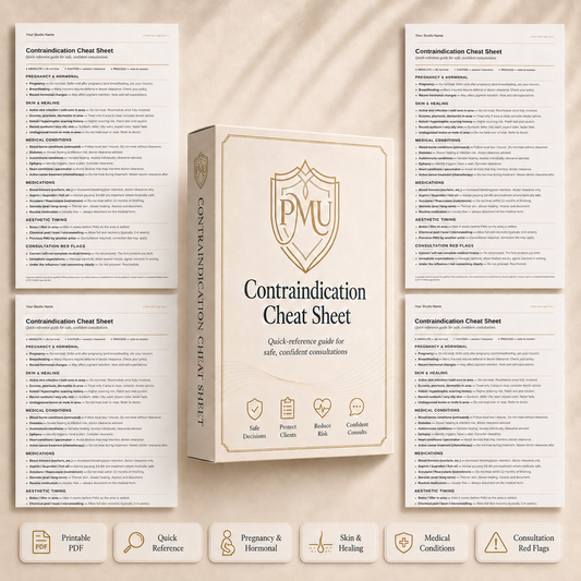 PMU Contraindication Cheat Sheet